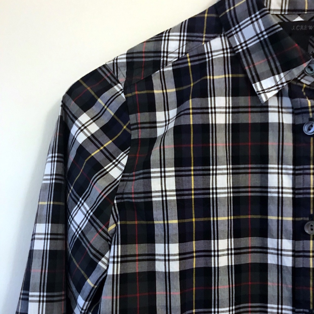 J. Crew Plaid Button Down Shirt